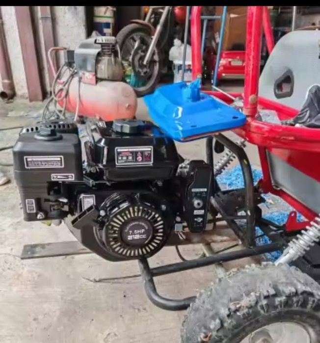 Бензинов двигател със стартер