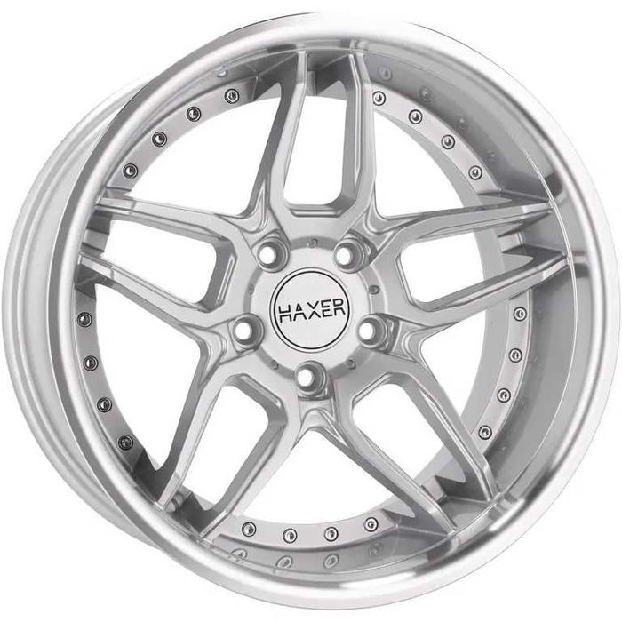 Jante Haxer R18 5x120 HX030 Silver Style | Seria 5, Seria 6, Seria 7