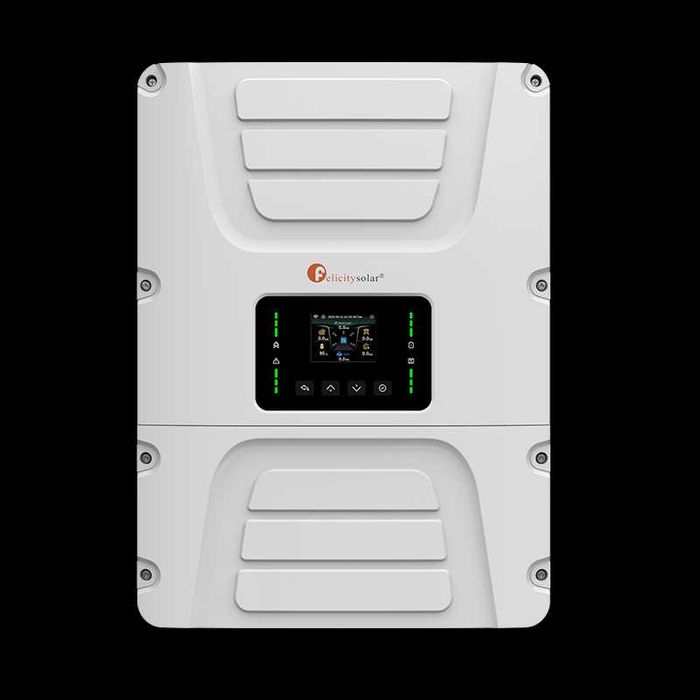 Соларен инвертор IP65 6kW тъчскрийн 5 години гаранция