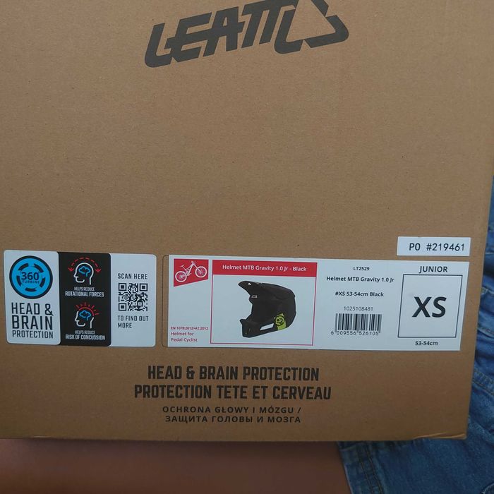 Leatt Junior XS full-face детска каска