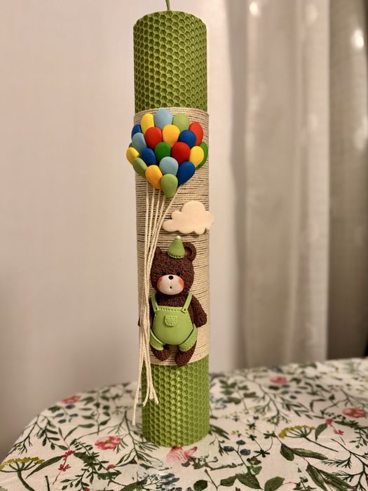 Lumanari personalizate botez