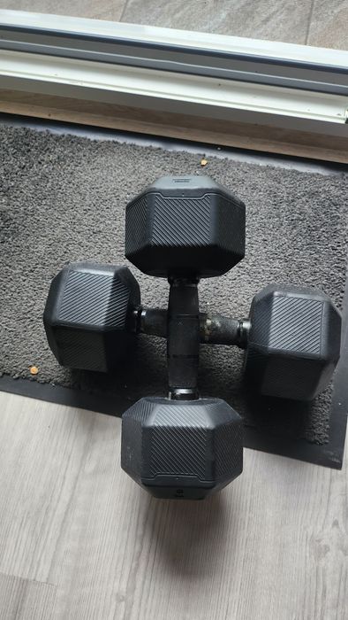 Gantere decathlon 10kg(2 buc)