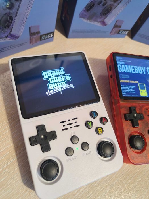 1Г ГАРАНЦИЯ R36s ArkOS ретро конзола Nintendo Sega PlayStation GameBoy