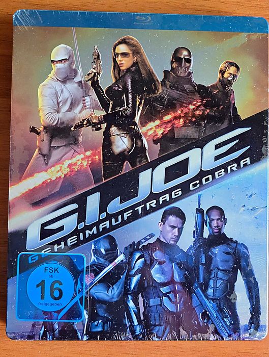 Vand steelbook G.I. Joe - Rise of The Cobra, bluray, sigilat