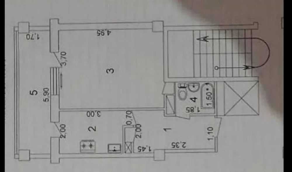 1-комнатная в центре Ц4 | Минор | 3/9 | 45 м² | Без ипотеки