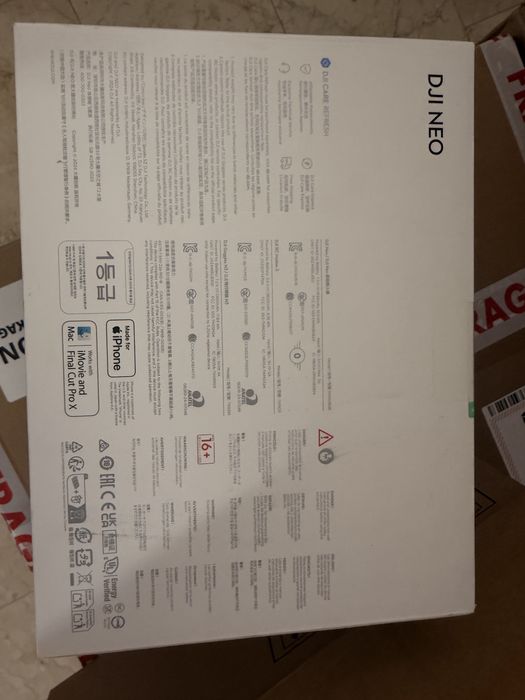 Drona dji neo motion fly more combo noua sigilata