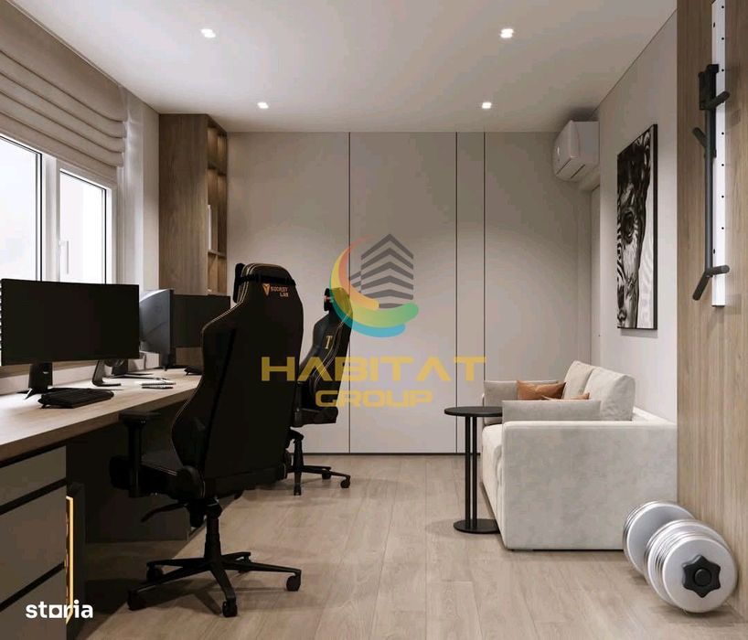 Pallady 2 camere 62 mp + curte 55 mp finalizare rapida