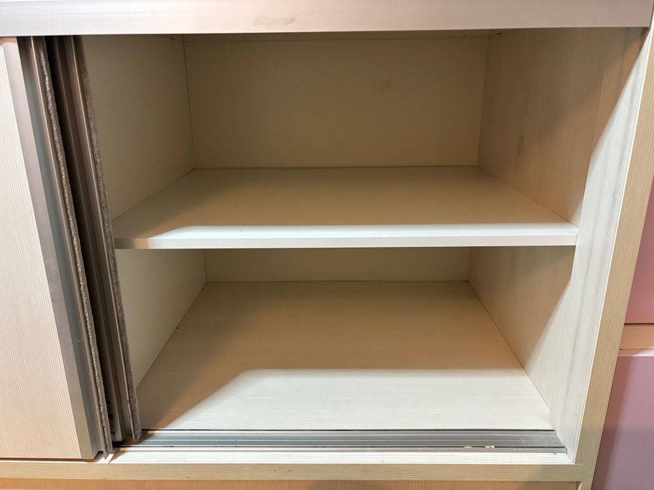 Pat supraetajat cu dulap copii 2-10 ani