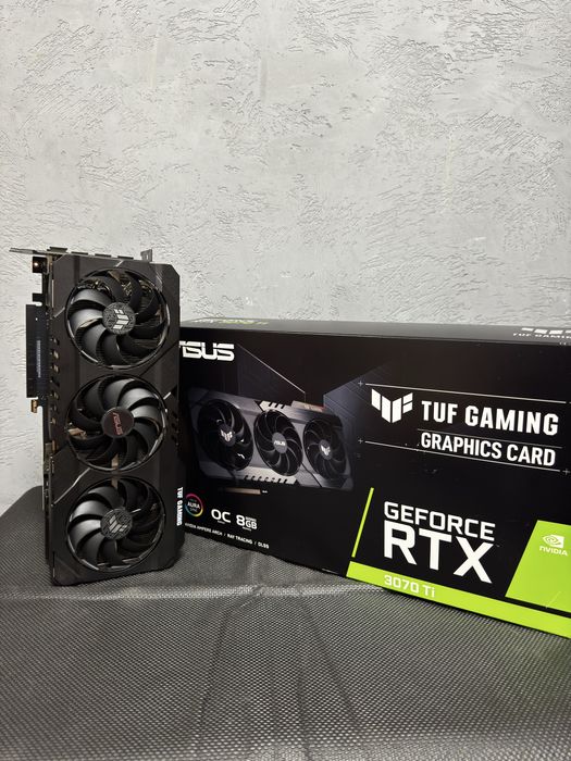Asus rtx 3070ti OC Edition placa video gaming editare video
