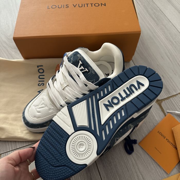 Louis Vuitton alb albastru noi 39