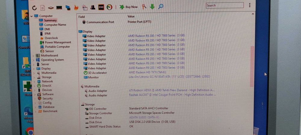 Продавам видео карта SAPPHIRE HD 7970 DUAL-X, 3GB