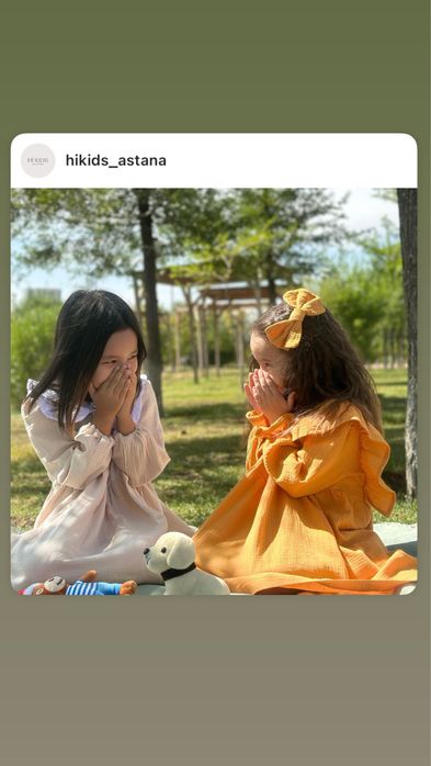 Муслиновые платье для девочек