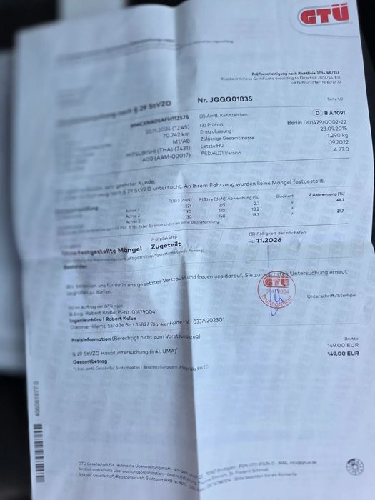 Mitsubishi Space Star 1.0 benzina -lant -Euro 6 Rate fixe Garantie Livrare