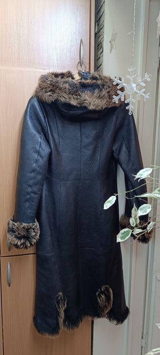 Дублёнка, мех Тоскана, длинная