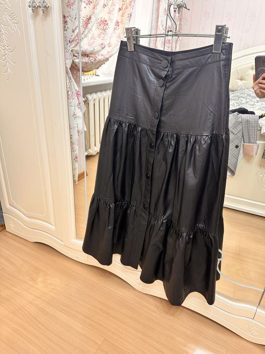 Продам юбку из эко кожи