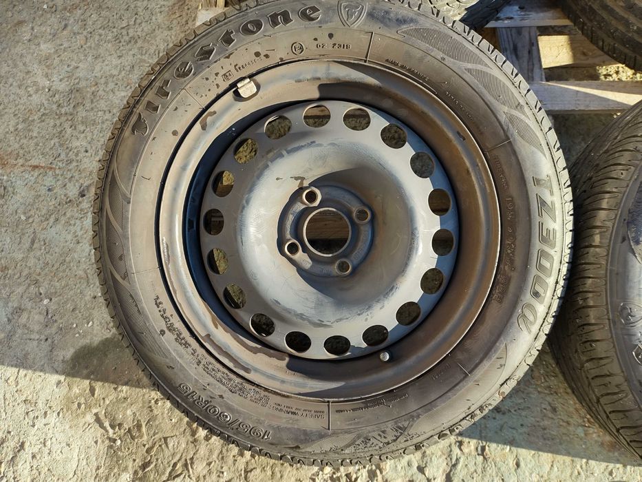 15 джанти 4х100 Opel Astra G Combo C et49 гуми 195/60/15