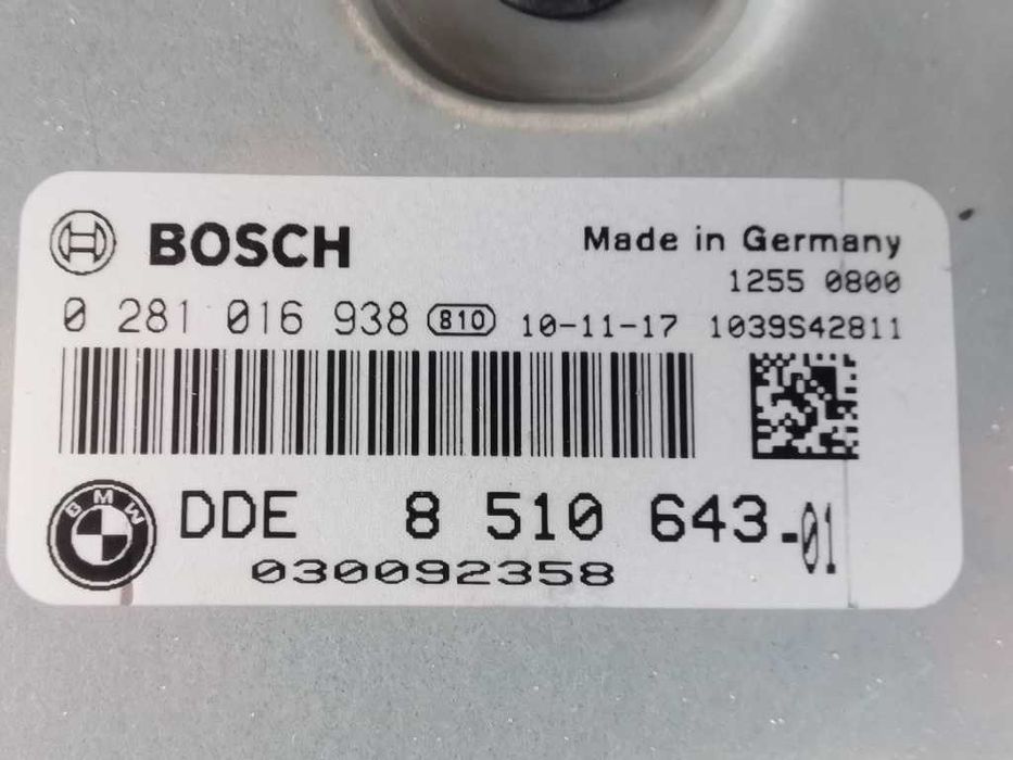 Kit pornire Bmw motor N57 F01, F06, F07, F10 F11 Ecu , cas4 ,  chei