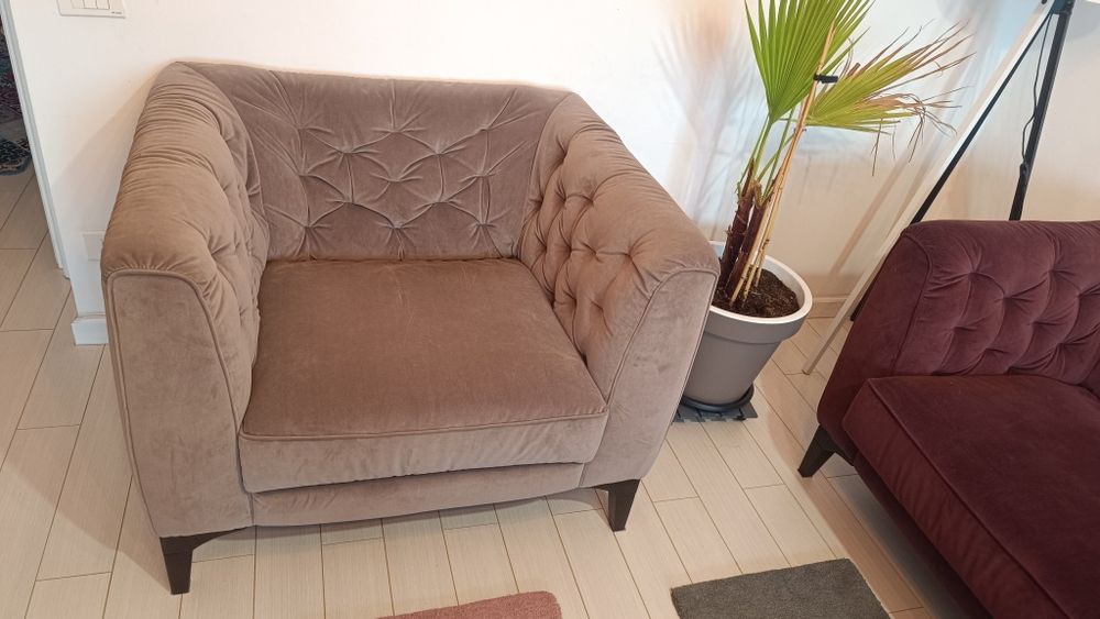 Vand canapea si fotoliu Natuzzi