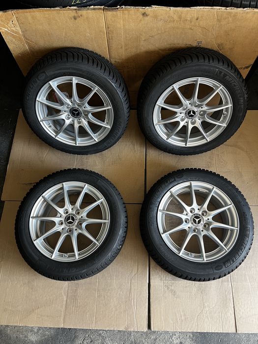 Jante NOI Mercedes A , B , C , CLA class 16 inch’ A2044015702 + anvel NOI 205/55/16 Michelin Alpin !