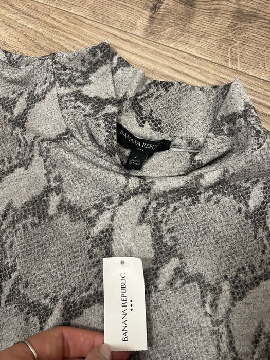 Banana Republic rochie imprimeu sarpe