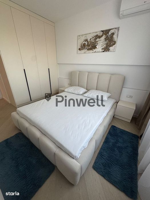 Apartament elegant 2 camere de închiriat Cortina North | Vedere libera