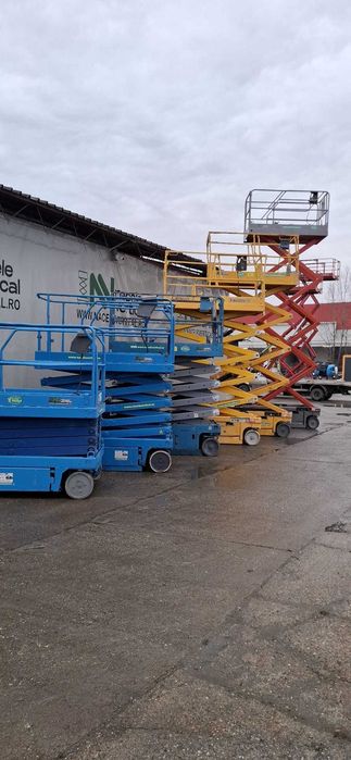 Lot de 6 buc nacele nacela electrica Haulotte 12m si 10m  26,700 Euro