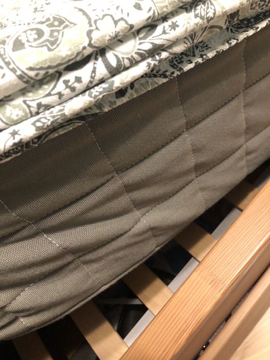 Pat lemn masiv ikea 160*200