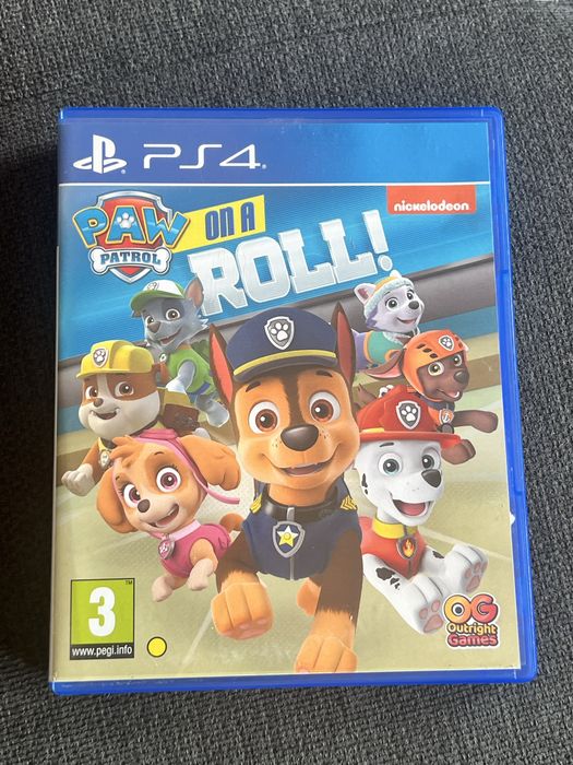 Игра Paw Patrol on a Roll за PS4 / PlayStation 4 (Пес Патрул)