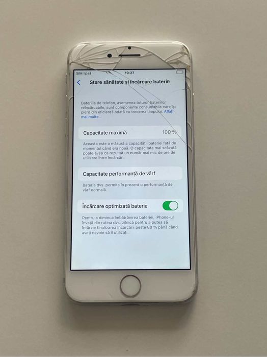 Iphone 8 alb.