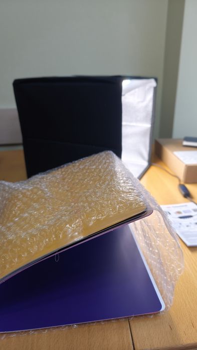 Фото кутия за продуктова фотография 25x25x25см с вградено осветление