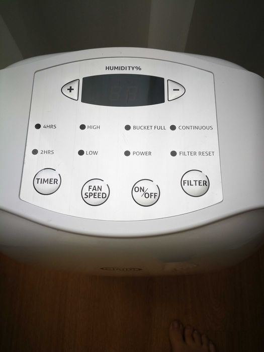 Dezumidificator în stare impecabilă