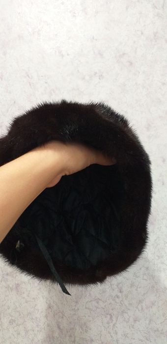 Шапка норковая молодежная