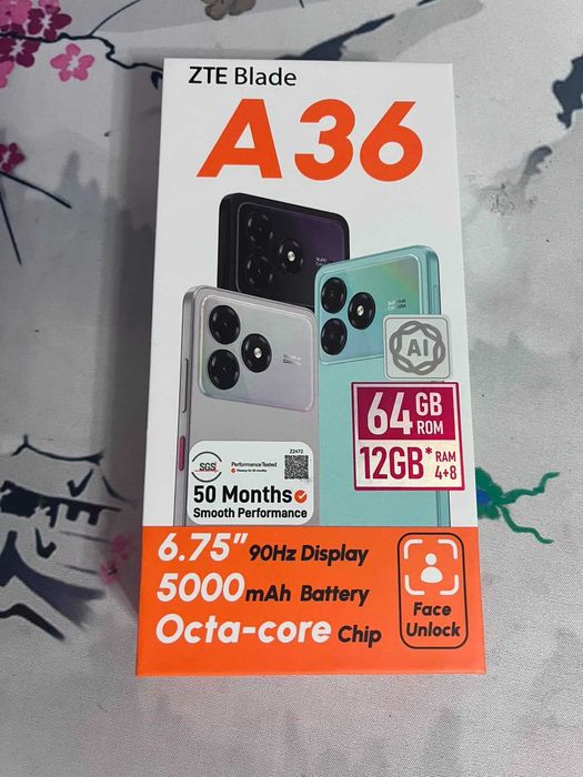 Продам смартфон ZTE Blade A36