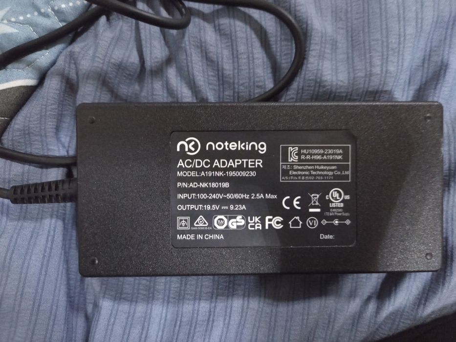 Зарядка для ноутбука HP 180W 19.5V 9.23A