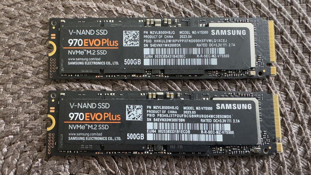 SSD Samsung 970 Evo Plus 500GB Оригинал