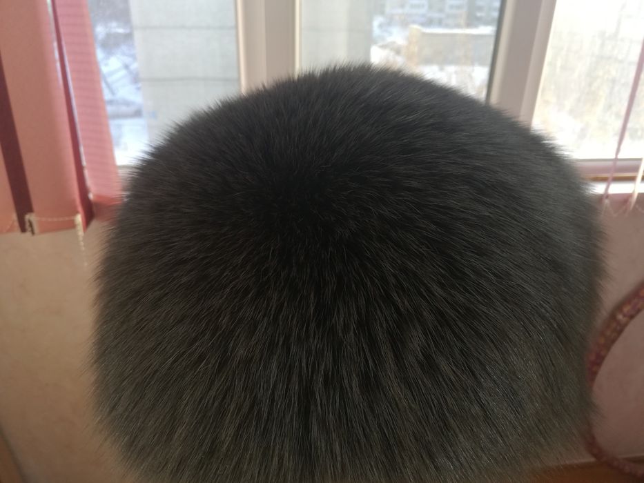 Шапка песцовая женская