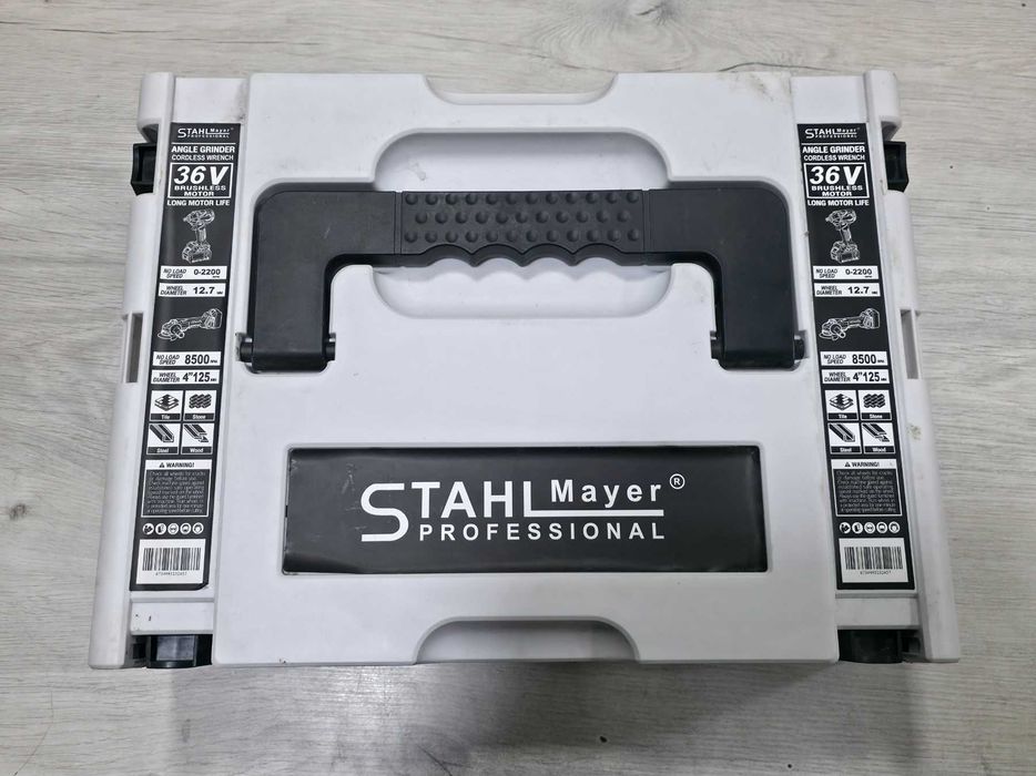 2в1 Акумулаторен Винтоверт и Безчетков Ъглошлайф STAHLMAYER 36V 8,0AH