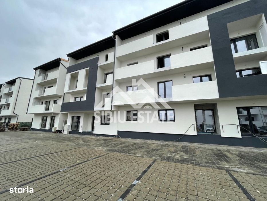 Apartament decomandat cu 2 camere-s.utila 52.57 mp, si gradina