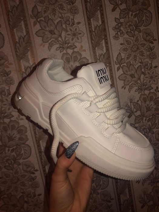 Кеды женские белые