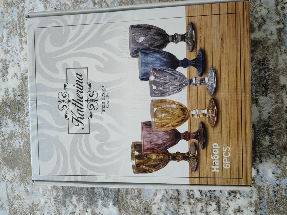 продаются новые фужеры, стакан