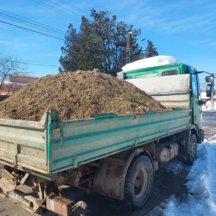 Vand nisip pietriș pământ negru