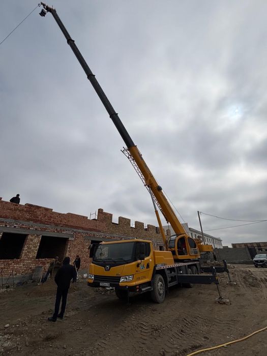 Автокран услуги 25тонна город Тараз