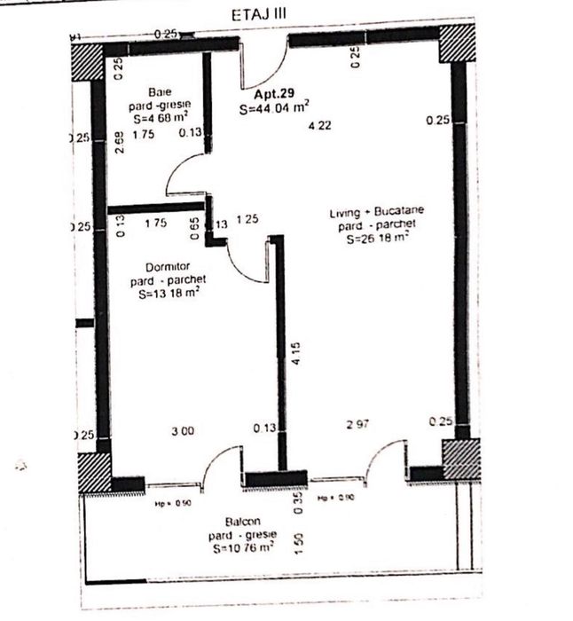 Apartament de vanzare 2 camere + loc parcare + boxa, Doamna Stanca, Sibiu