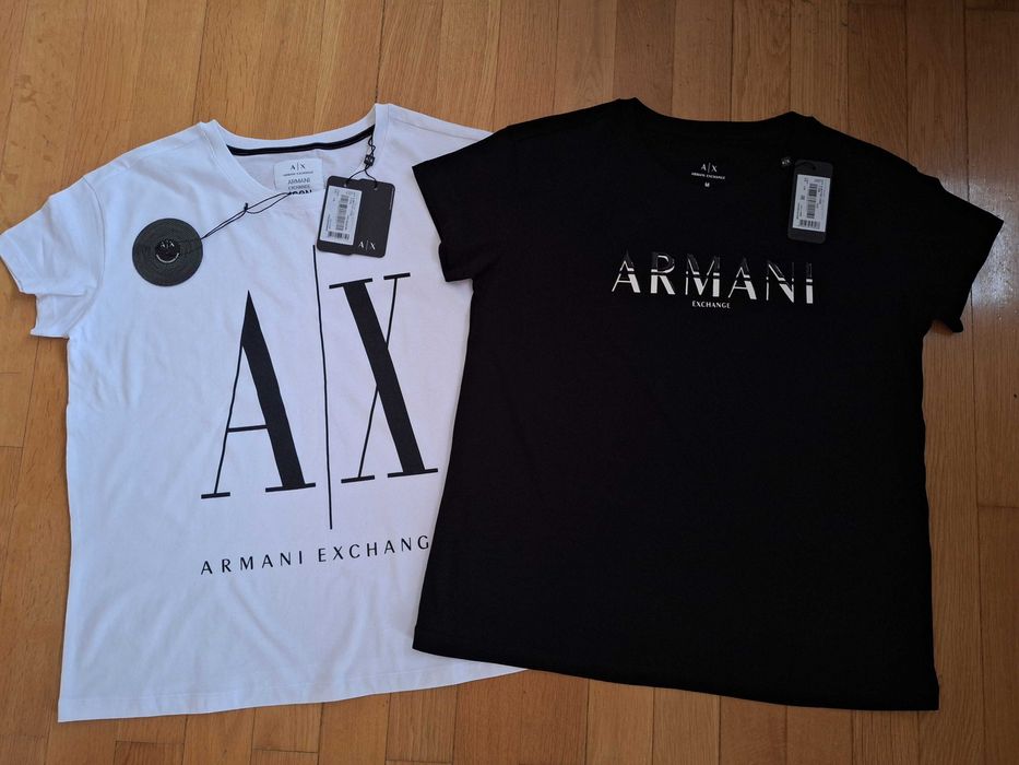 Дамски дънки,размер 28 и тениски Armani,размер М. НОВИ. С етикети! Оригинални!