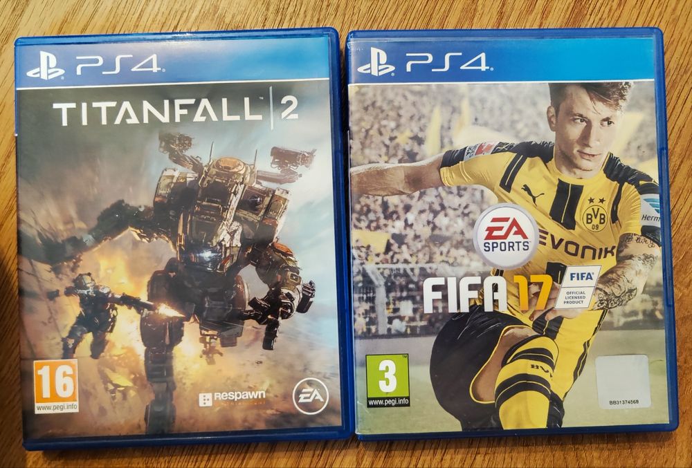 Jocuri PS4 FIFA și Titanfall 2
