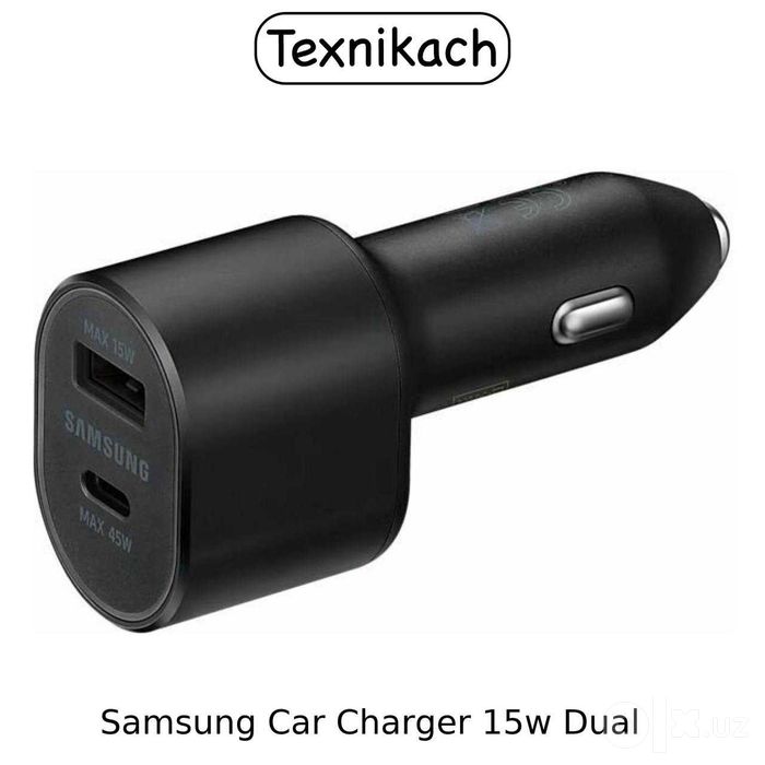 Samsung Car Charger 15w Dual • Yetkazib berish • Tekshirib to‘lash