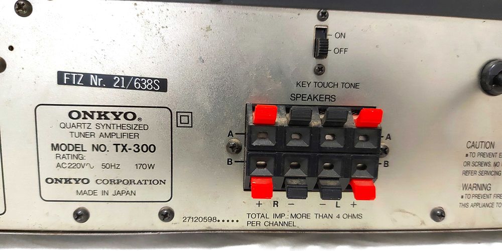 Onkyo TX 300 Amplificator cu radio
