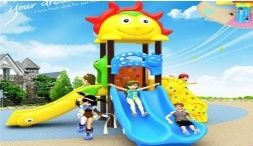 Игровые детские площадки, детские горки для парков, детских садов