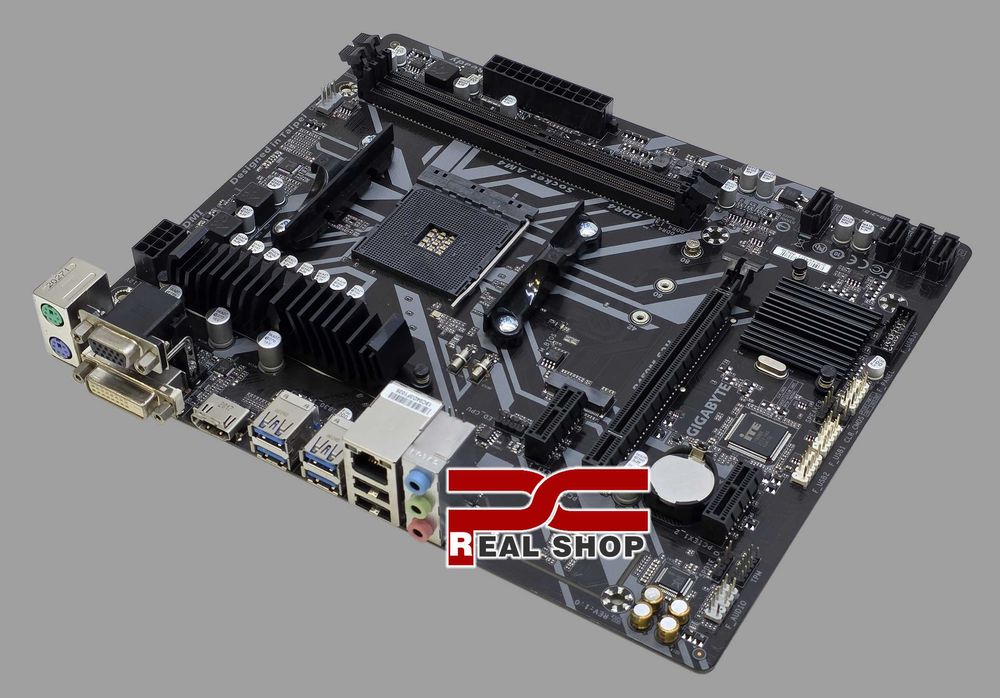 AMD-GAME: GIGABYTE B450 + RYZEN 5 5500 6/12 +16GB DDR4 3200 ~i5 12400F