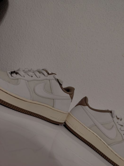 Air Force 1  alb cu crem